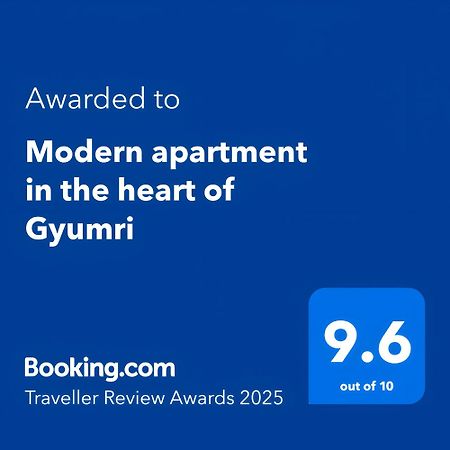 Modern Apartment In The Heart Of Gyumri Eksteriør bilde